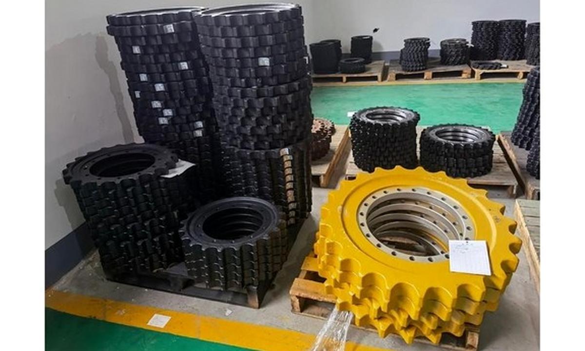 Sprockets and tensioning parts